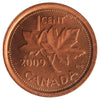 2009 Non Magnetic Canada 1-cent ICCS Certified MS67 Red