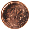 2012 Magnetic Canada 1-cent ICCS Certified MS-65 Red
