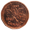 1985 Blunt 5 Canada 1-cent ICCS Certified MS64 Red