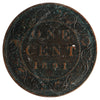 1891 SLSD, Obv. 3 Canada 1-cent ICCS Certified F-12