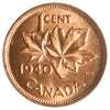 1940 Canada 1-cent ICCS Certified MS65 Red