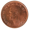 1943 Canada 1-cent ICCS Certified MS63 Red