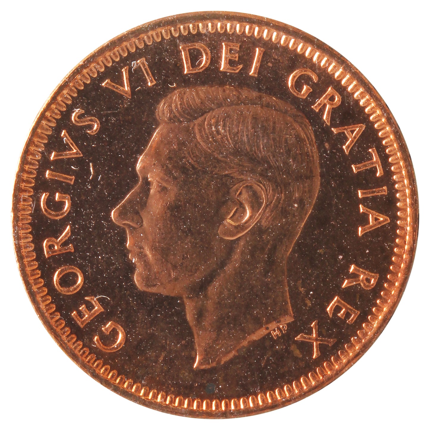 1950 Canada 1-cent ICCS Certified MS63 Red