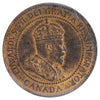 1907H Canada 1-cent ICCS Certified AU55