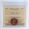 1959 Canada 1-cent ICCS Certified PL67 Red, UHC