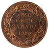 1920 Large Canada 1-cent ICCS Certified MS64 Red