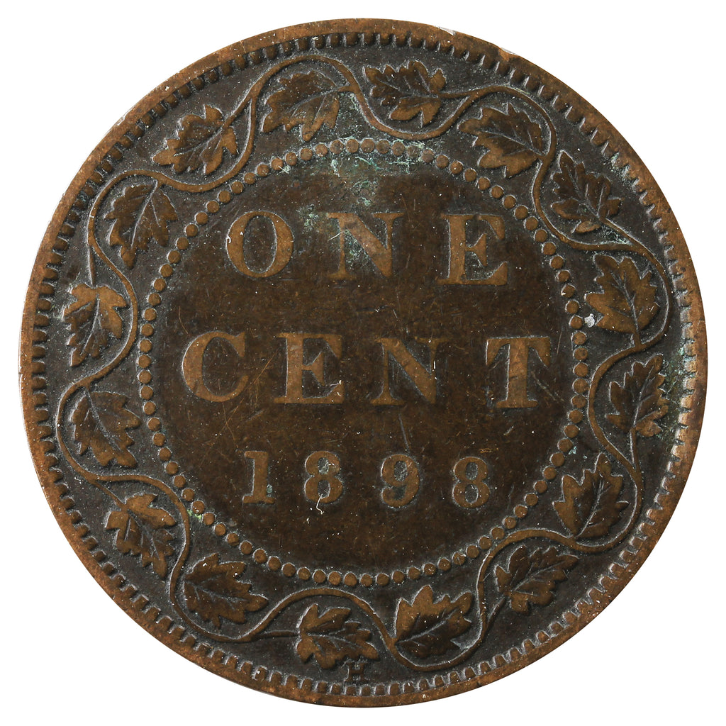 1898H Canada 1-cent Very Good (VG8)