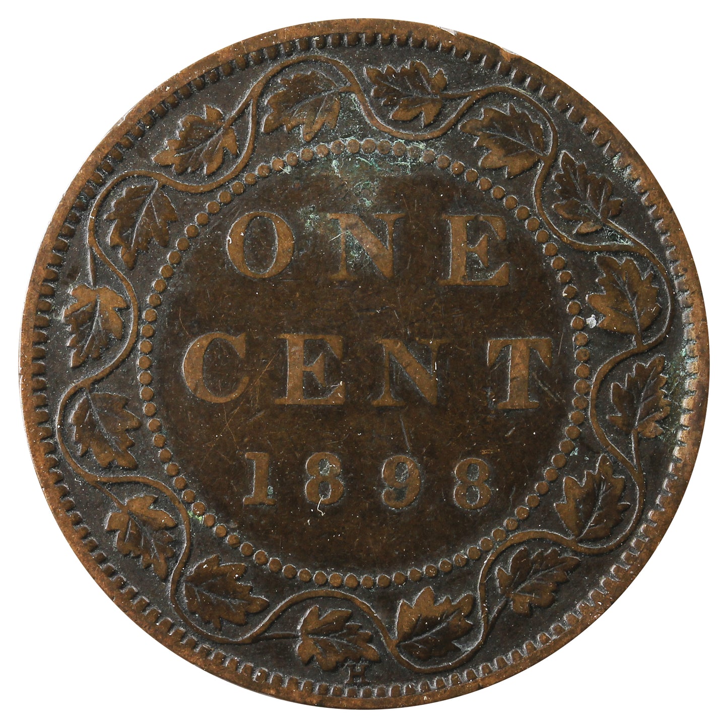 1898H Canada 1-cent Very Good (VG8)