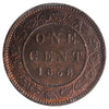 1858 Canada 1-cent ICCS Certified MS60 Trace Red (XNW 832)