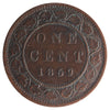 1859 Narrow 9, 5/5 Canada 1-cent ICCS Certified VF30