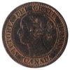 1859 Wide 9/8 Canada 1-cent ICCS Certified MS60 Brown (XAI 184)