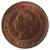 1888 Canada 1-cent ICCS Certified AU55