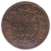 1890H Canada 1-cent ICCS Certified MS60 Brown