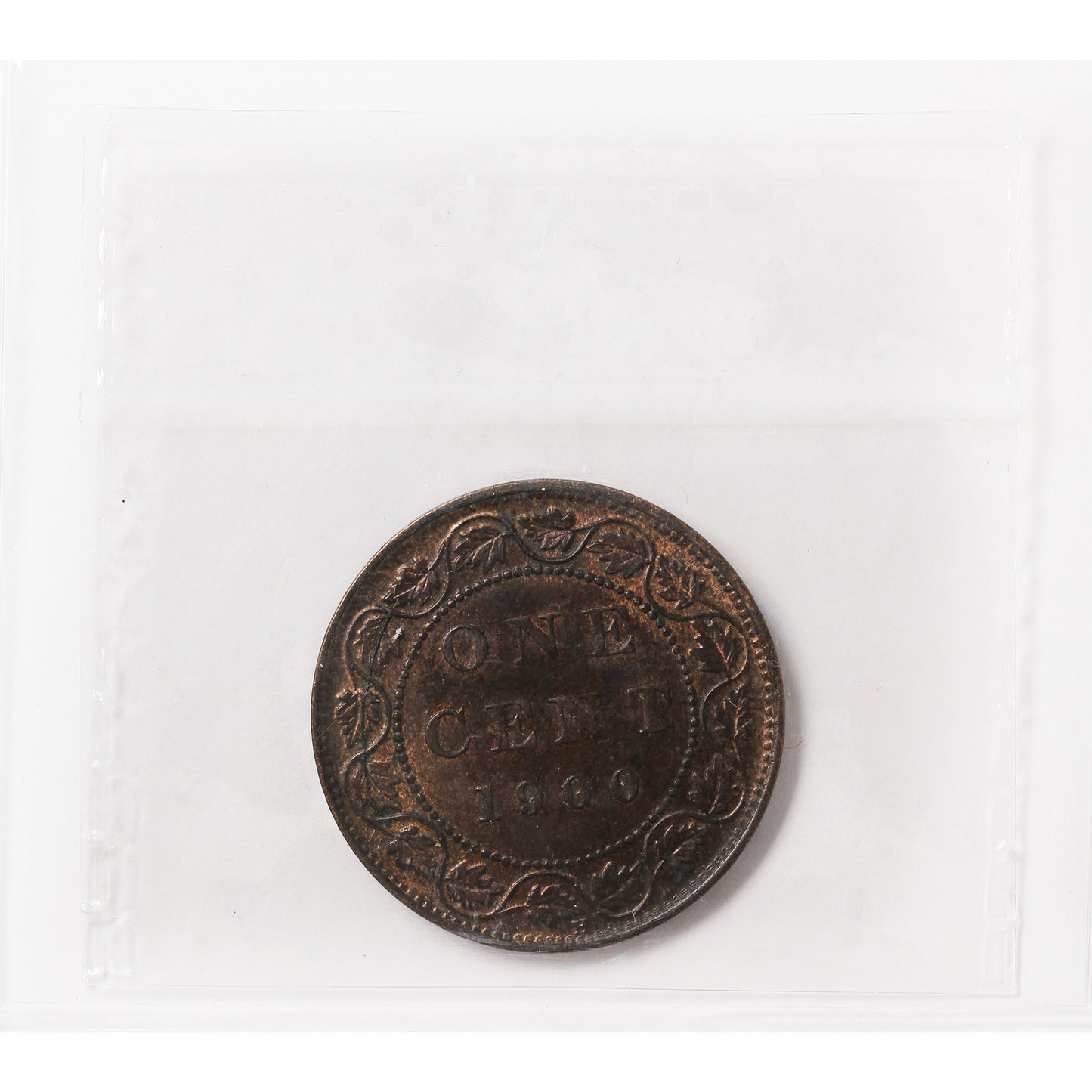 1900H Canada 1-cent ICCS Certified MS60 Trade Red