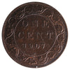 1907H Canada 1-cent ICCS Certified MS60 Brown (XAJ 976)