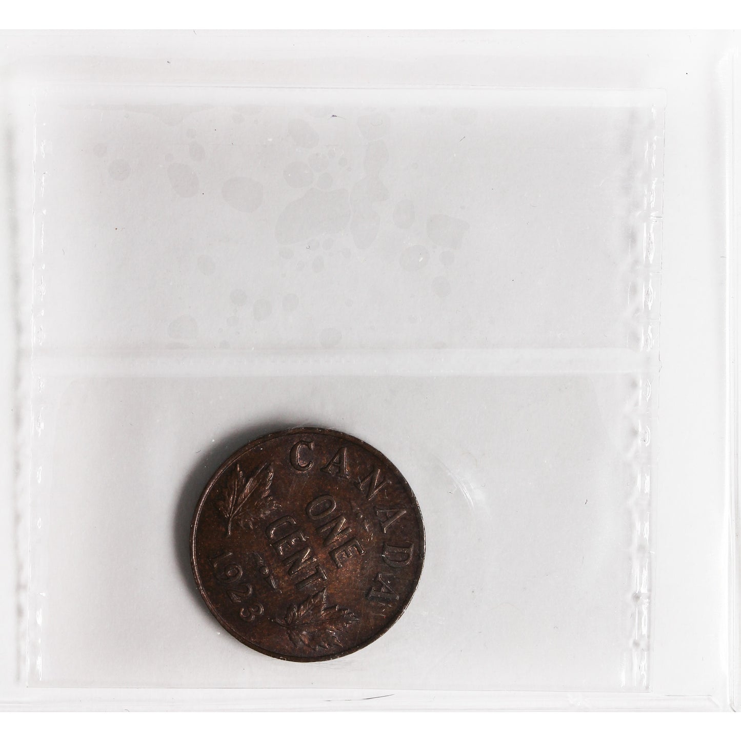 1923 Canada 1-cent ICCS Certified MS60 Brown (XMD 729)