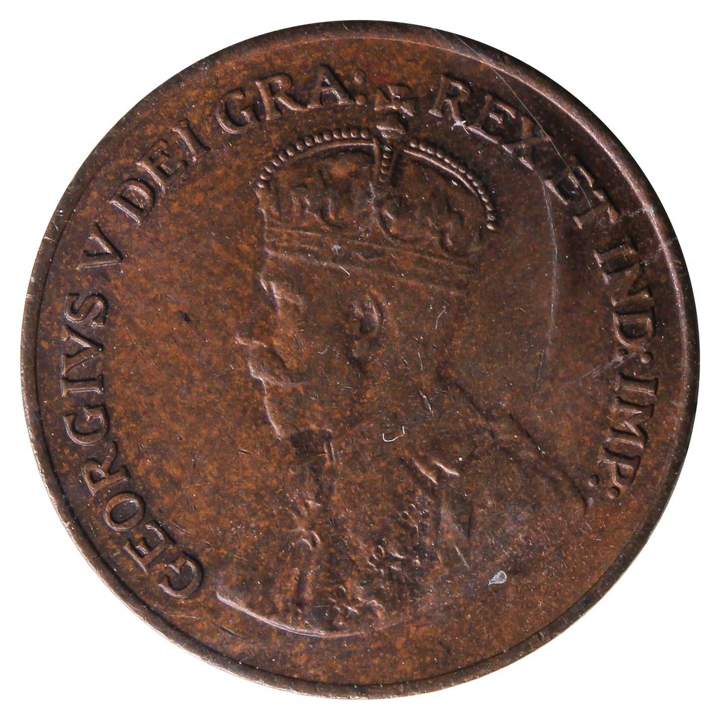 1923 Canada 1-cent ICCS Certified MS60 Brown (XMD 729)