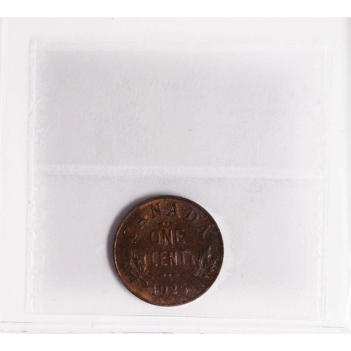 1925 Canada 1-cent ICCS Certified MS62 Red & Brown (XYS 137)