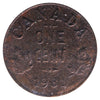 1931 Canada 1-cent ICCS Certified MS60 Trace Red