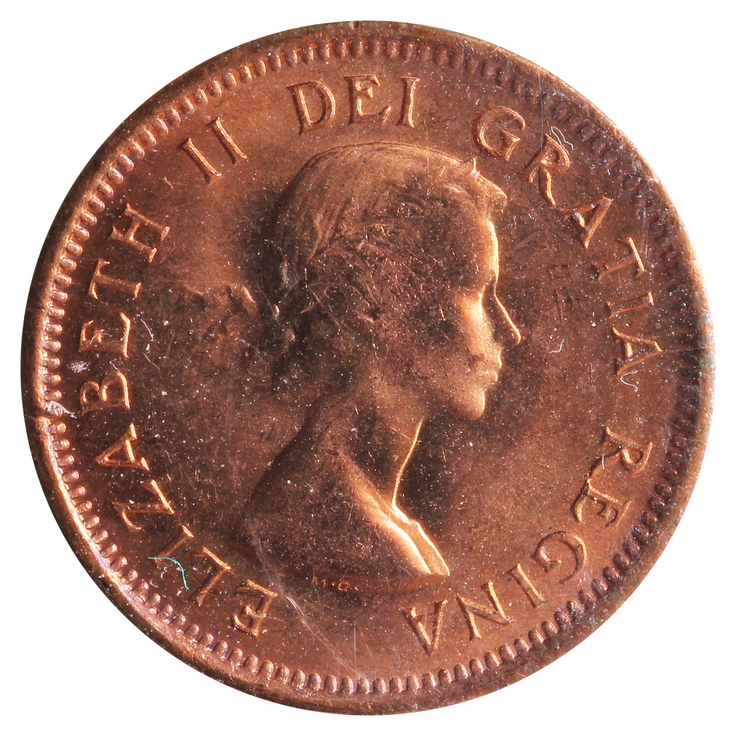 1953 NSF, Hanging 3 Canada 1-cent ICCS Certified MS64 Red