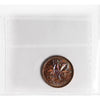 1954 SF, Hanging 4 Canada 1-cent ICCS Certified MS63 Lustrous Brown