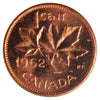 1962 Harp Canada 1-cent ICCS Certified MS62 Red