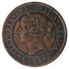 1859 DP N9 #4 Canada 1-cent ICCS Certified EF40