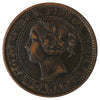 1859 N9 TP1 Canada 1-cents Extra Fine (EF40) $