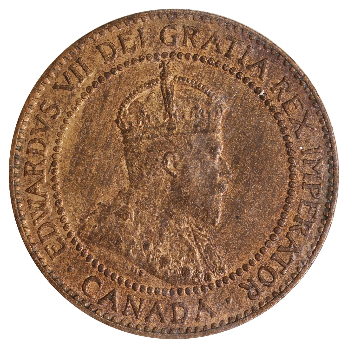 1910 Canada 1-cent ICCS Certified MS62 Red and Brown