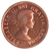 1956 Canada 1-cent ICCS Certified PL64 Red
