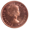 1958 Canada 1-cent ICCS Certified PL67 Red