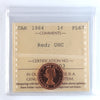 1964 Canada 1-cent ICCS Certified PL67 Red, Ultra Heavy Cameo