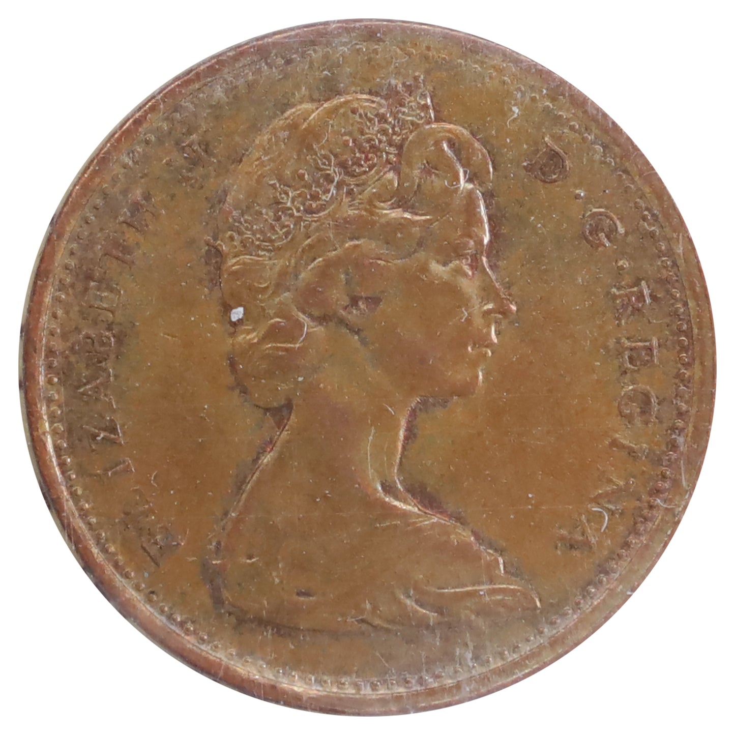 1967 Double 1967 Canada 1-cent ICCS Certified MS60 Brown