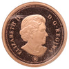 2008 Non-Magnetic Canada 1-cent ICCS Certified PF65 Red; UHC