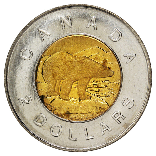 1996 Canada Two Dollar Brilliant Uncirculated (MS63)