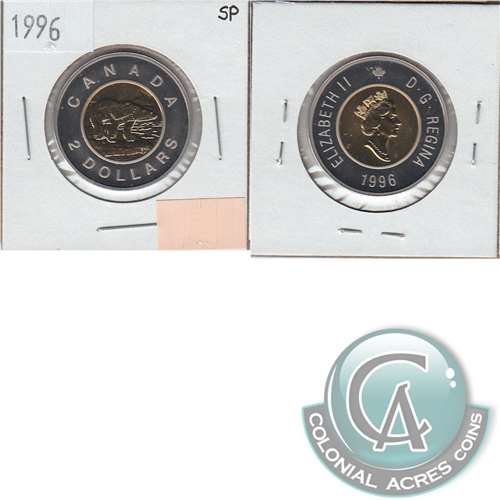 1996 Canada Two Dollar Specimen