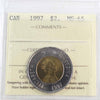 1997 Canada Two Dollar ICCS Certified MS-65