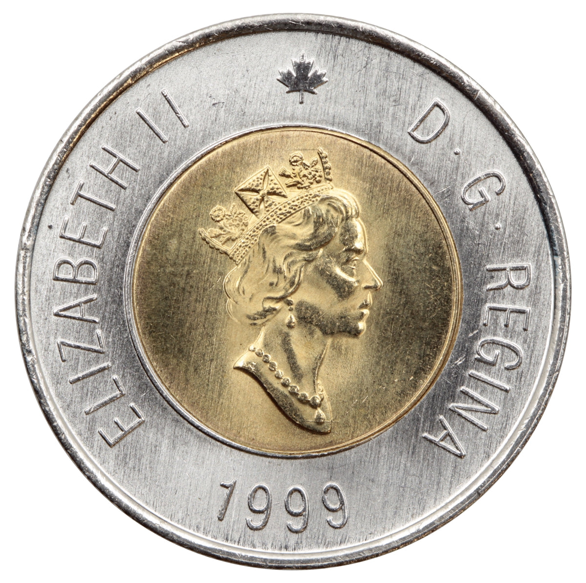 1999 Nunavut Canada Two Dollar Brilliant Uncirculated (MS-63)