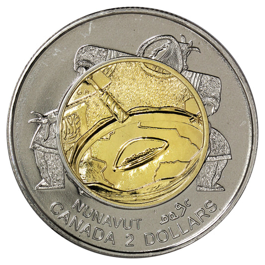 1999 Nunavut Canada Two Dollar Proof Like