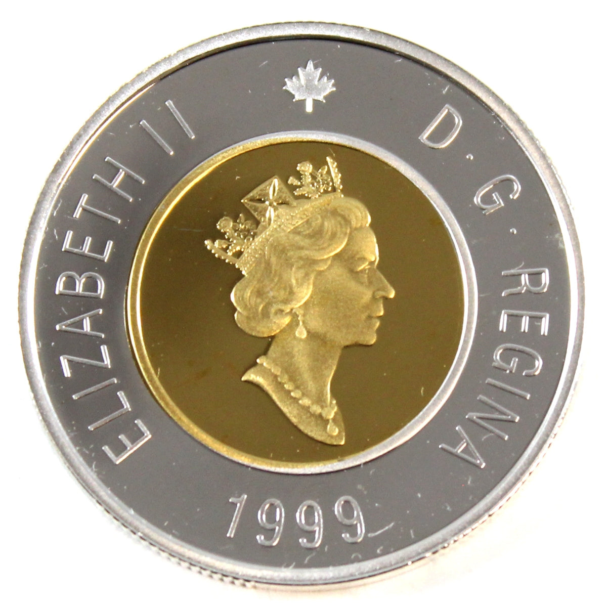 1999 Nunavut Canada Two Dollar Silver Proof_