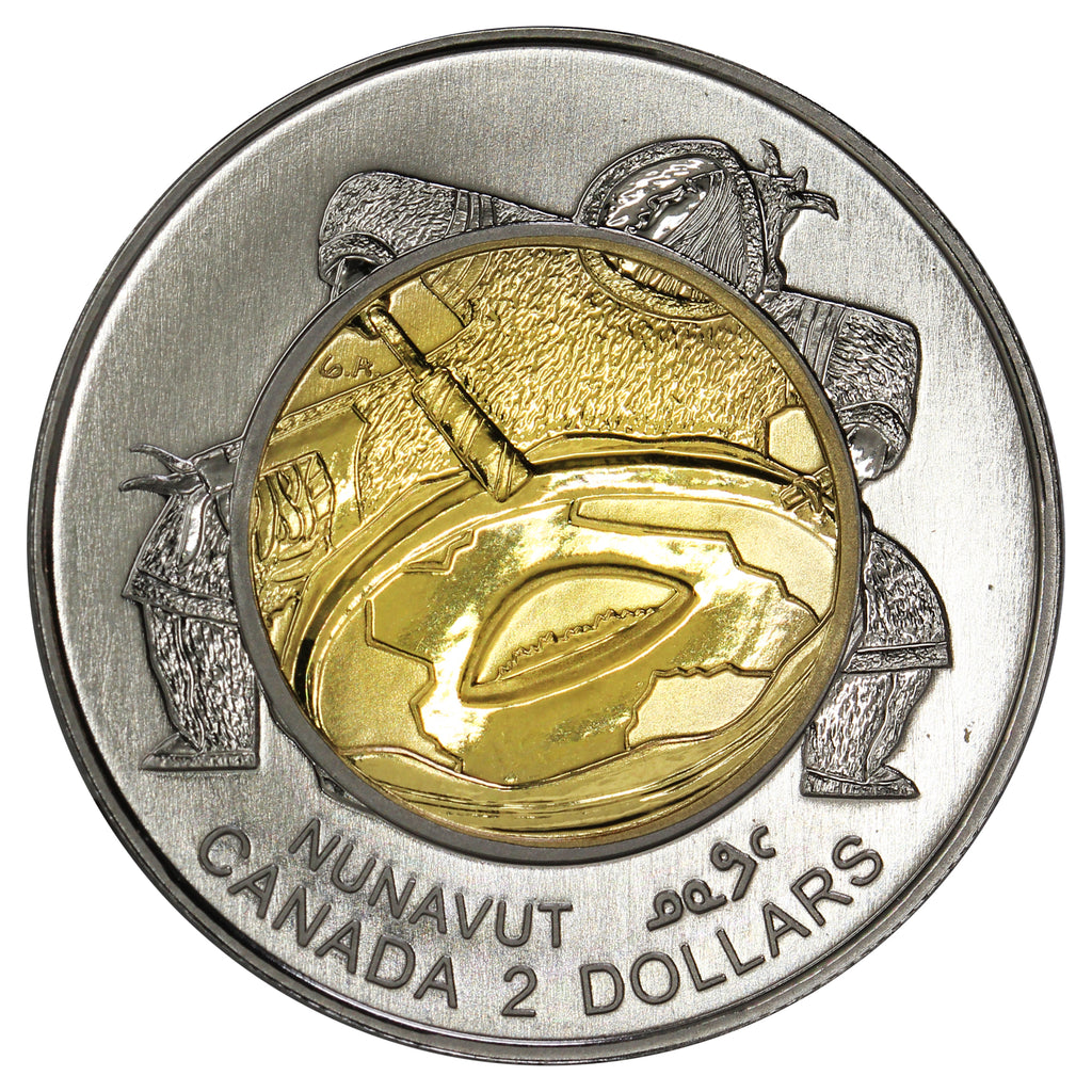 1999 Nunavut Canada Two Dollar Specimen