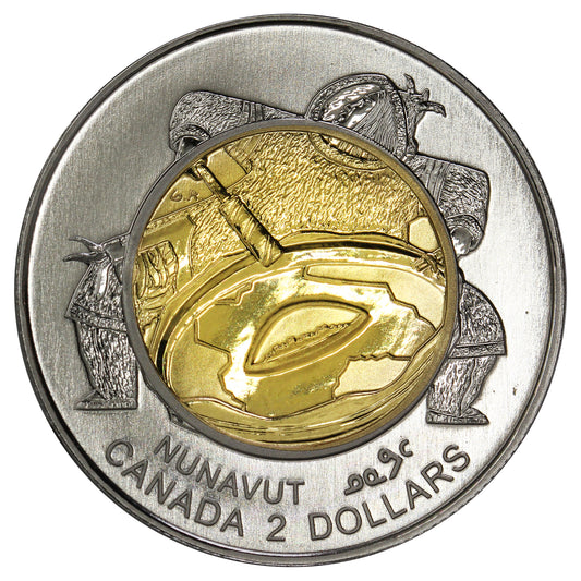 1999 Nunavut Canada Two Dollar Specimen