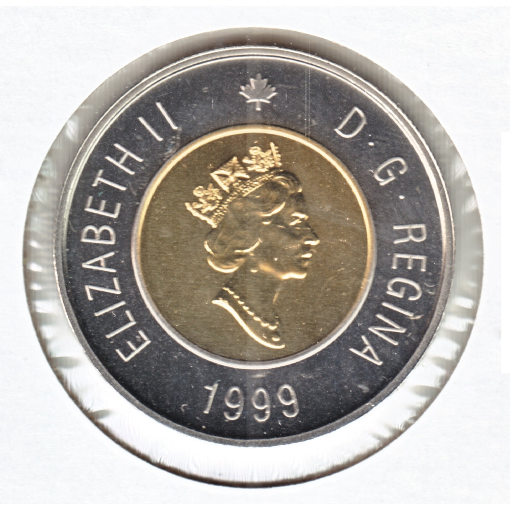 1999 Polar Bear Canada Two Dollar Specimen