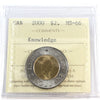 2000 Knowledge Canada Two Dollar ICCS Certified MS66