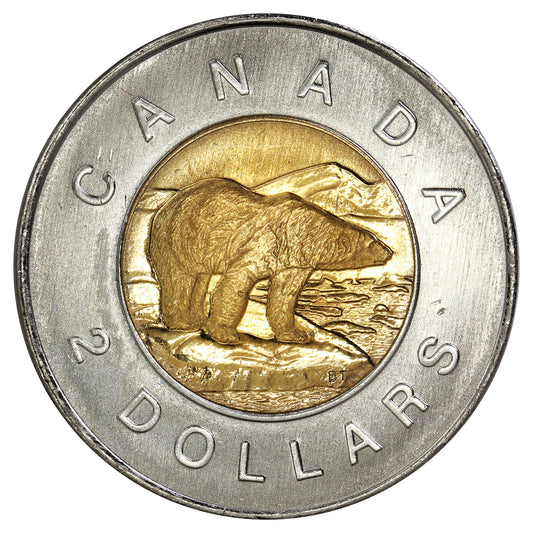 2001 Canada Two Dollar Brilliant Uncirculated (MS63)
