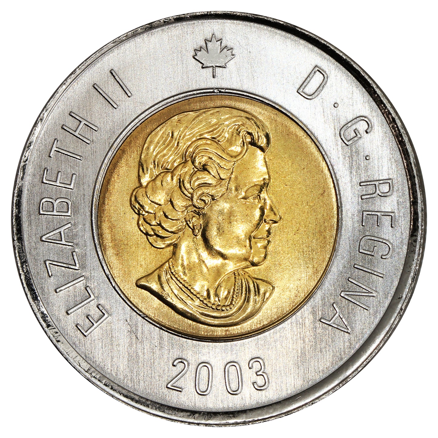 2003 New Effigy Canada Two Dollar Brilliant Uncirculated (MS63)