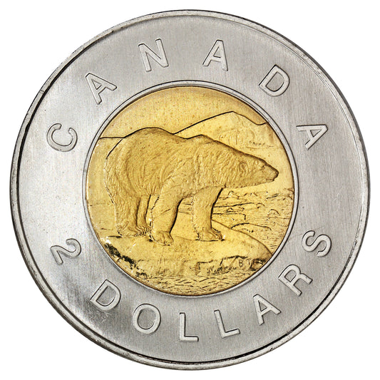 2003 Old Effigy Canada Two Dollar Brilliant Uncirculated (MS63)