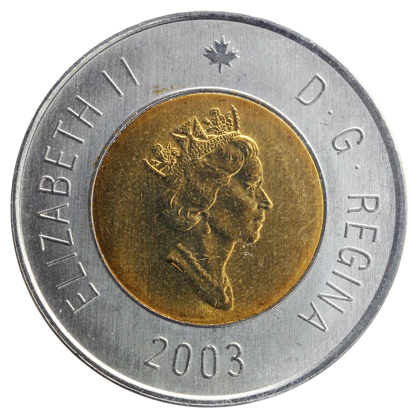 2003 Old Effigy Canada Two Dollar ICCS Certified MS66
