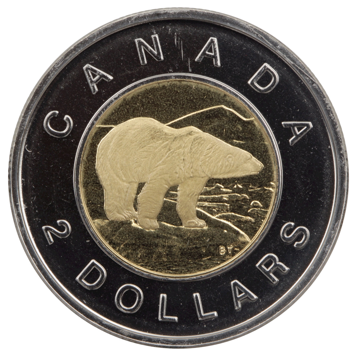 2003 Old Effigy Canada Two Dollar Proof Like