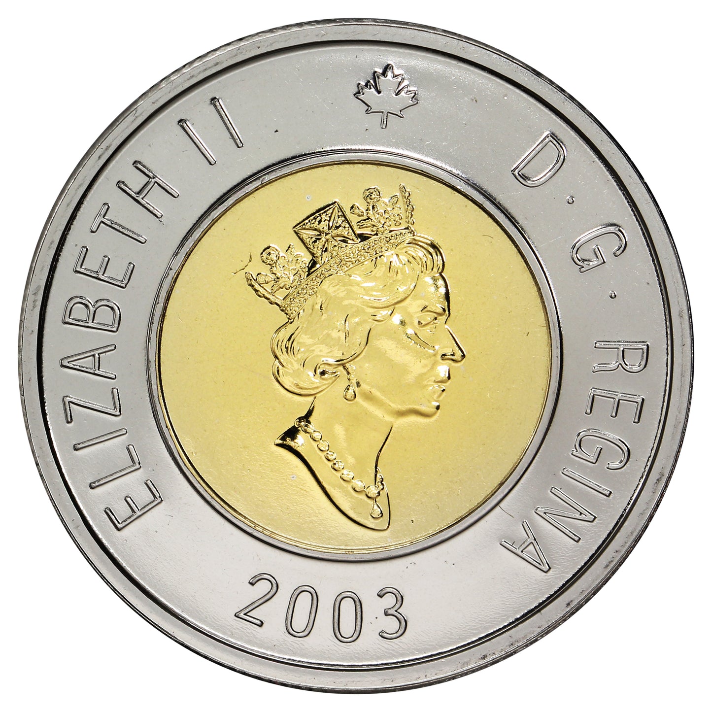 2003 Old Effigy Canada Two Dollar Proof Like